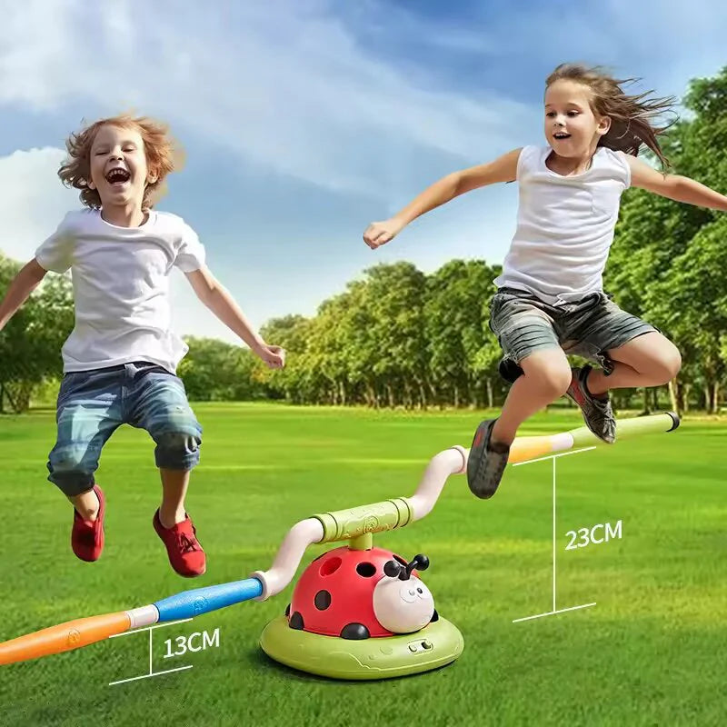 3-in-1 Jump Toss & Rocket Adventure Set - Active Outdoor Fun for Kids
